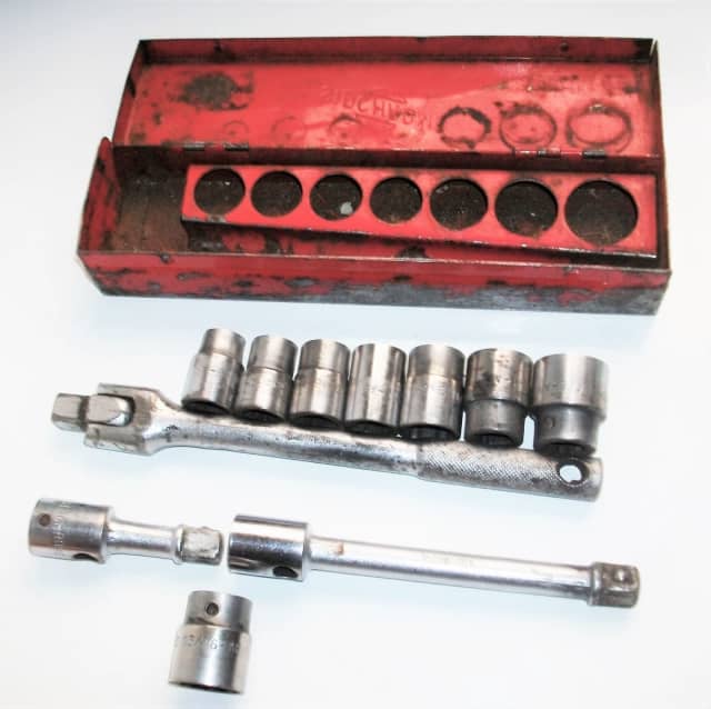 VINTAGE SIDCHROME SOCKET SET 1/2 INCH DRIVE AF Hand Tools Gumtree