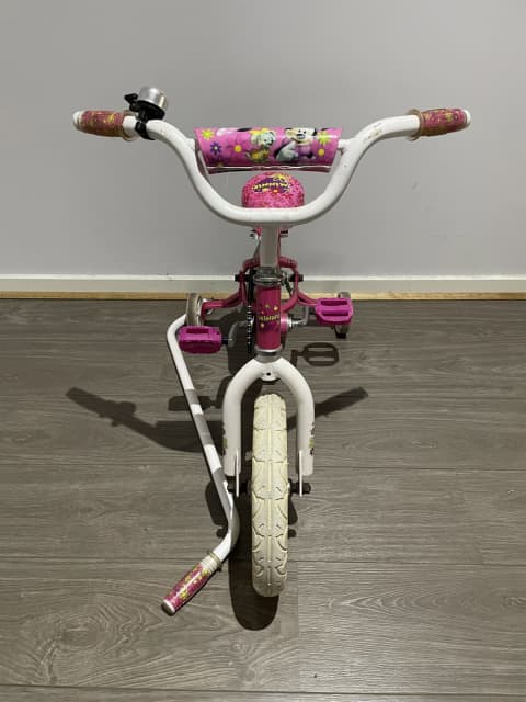 minnie mouse bike with parent handle