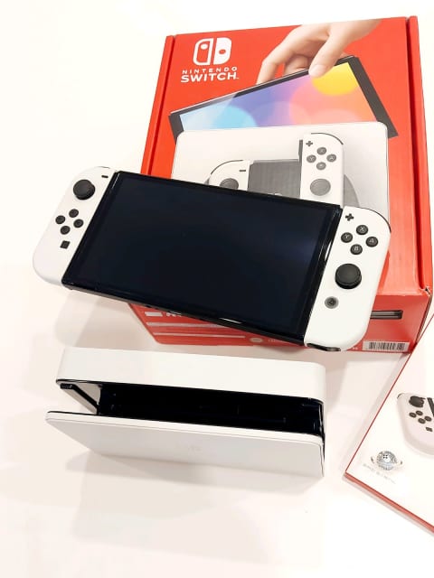 Nintendo Switch OLED used once only. Perfect Condition | Nintendo ...