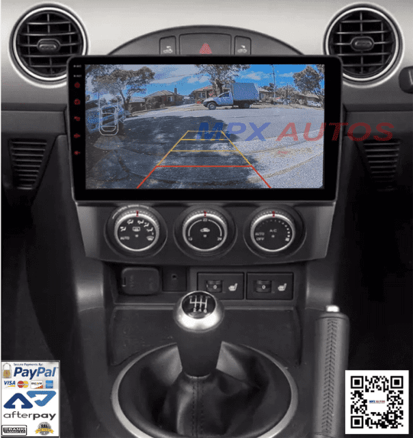 BT NAVIGATION MAZDA MX5 2005 WIRELESS APPLE CARPLAY 9 INCH STEREO SAT