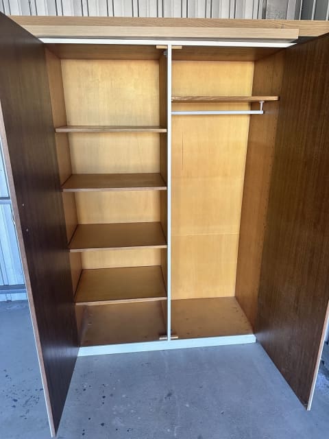 Solid white wood wardrobe | Wardrobes | Gumtree Australia Morphett Vale ...