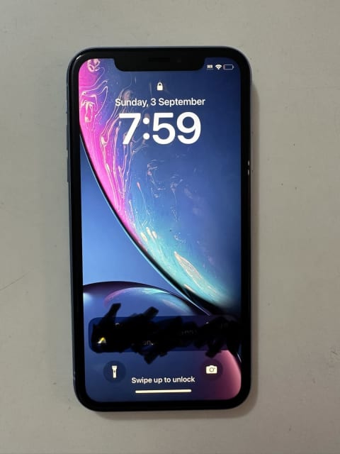 Apple iPhone XR Blue 64GB Unlocked Includes Factory Box