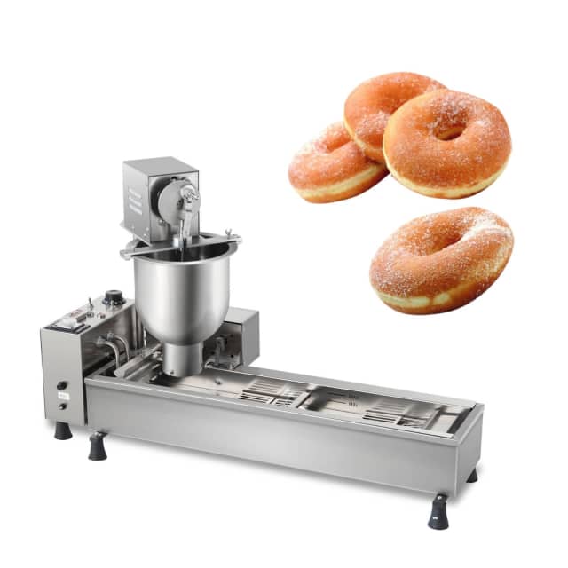 donut frying machine mini donut maker, doughnut machine making Small