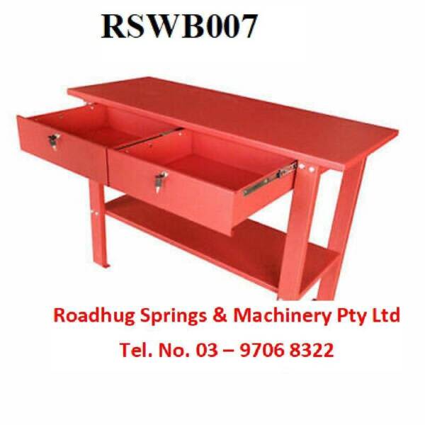 STEEL WORK BENCH, Work table 2 draws Part No. RSWB007 Tool Storage & Benches Gumtree