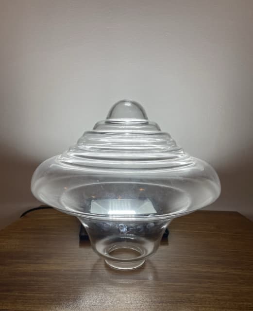 Large Chrysler Tier Beacon Lighting Glass Ceiling Pendant Ceiling