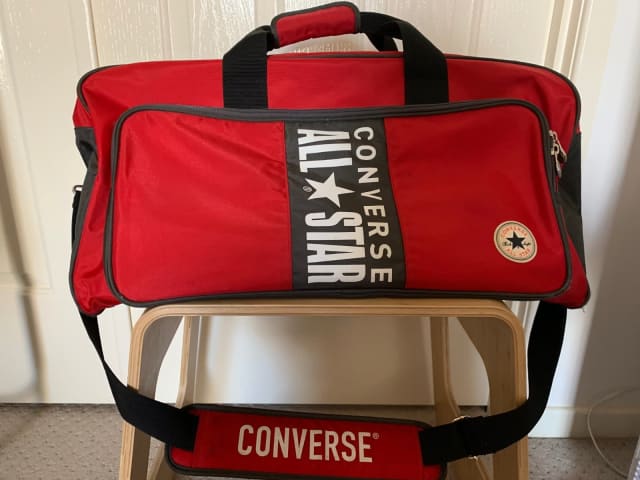 Converse duffle bag clearance red