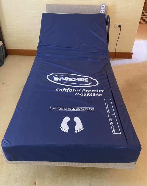 Adjustable Single Bed with Invacare Softform Mattress Arcadia Beds