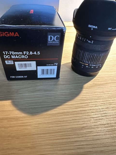 Sigma 17-70mm F2.8-4.5 DC Macro for Canon | Lenses | Gumtree