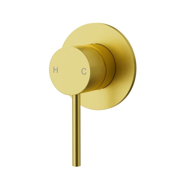 ROUND SHOWER/BATH MIXER in BRUSHED GOLD Building Materials Gumtree