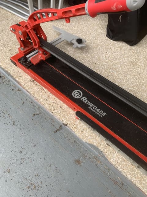 Renegade tile deals cutter