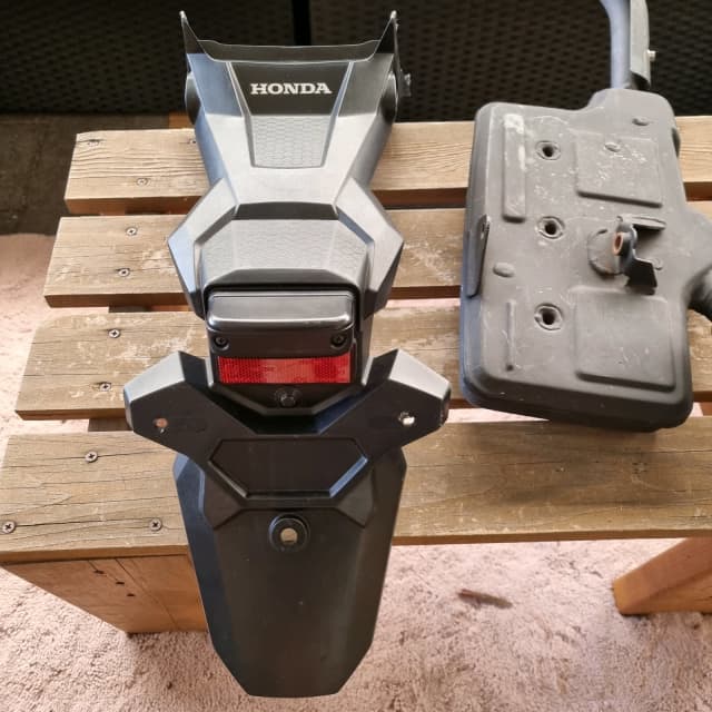 HONDA GROM Original exhaust system and tailend Motorcycle & Scooter