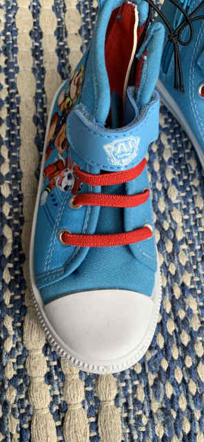 paw patrol shoes size 7