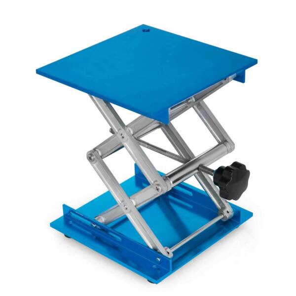 8" Stainless Lab Stand Table Scissor Lift laboratory Jiffy Jack