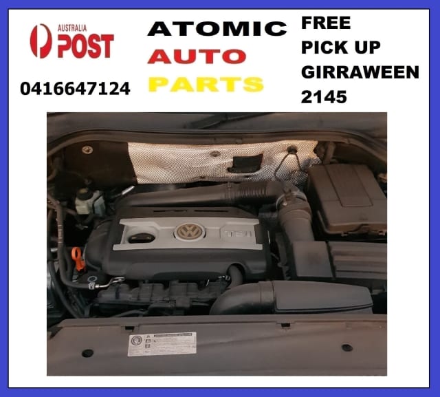 VOLKSWAGEN TIGUAN 5N 2.0LTURBO JVZ 6 SPEED AUTOMATIC TRANSMISSION