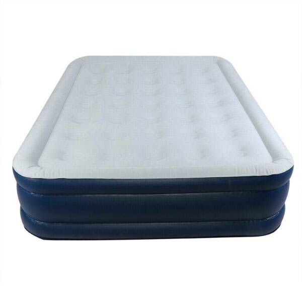 Portable King Air Mattress Inflatable Air Bed Camping with Builtin Pu