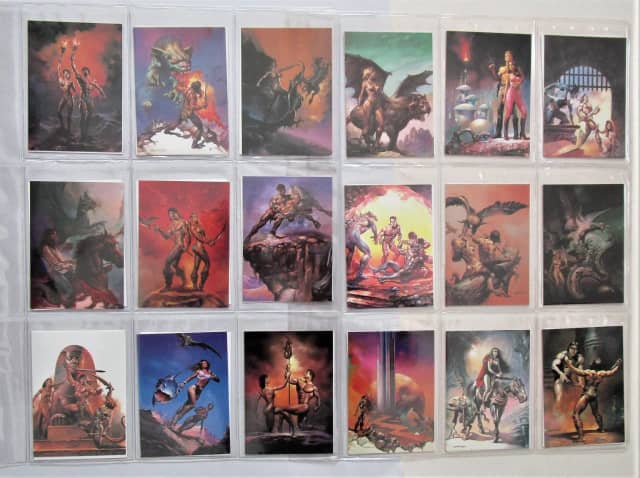 Boris Vallejo Series Fantasy Cards Complete Set Cards Collectables Gumtree Australia