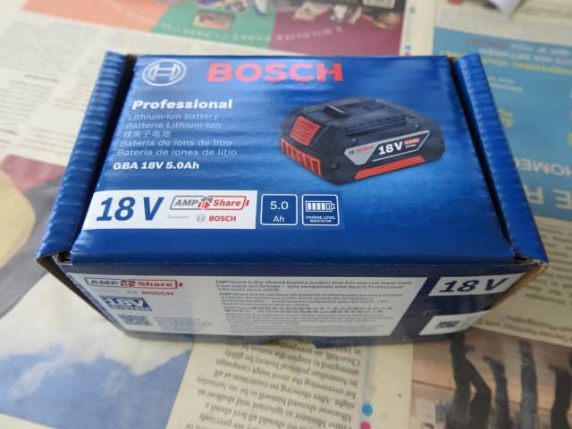Bosch Professional 18V System GBA 18V 4.0Ah - Batería de litio (1