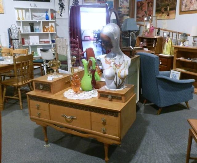 C1961 European Labour Dressing Table Flour Mill Emporium York