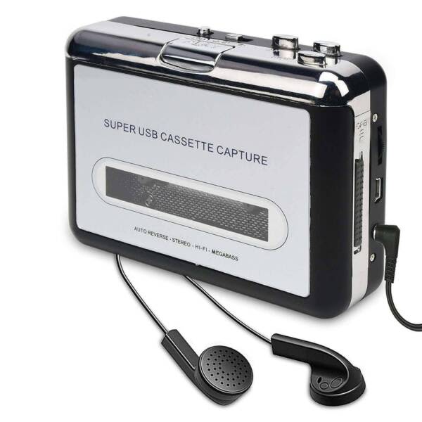 Personal Walkman USB Audio Cassette Tape Converter to iPOD MP3 CD Play