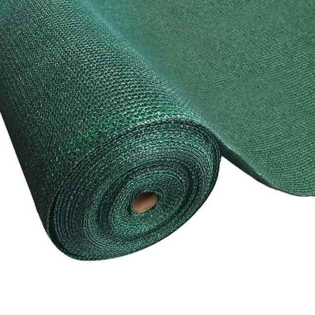50 Shade Cloth 3.66x20m Shadecloth Sail Heavy Duty Green Parasols
