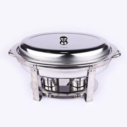 Stainless Steel Bain Marie Chafing Dishes Buffet Food Heater Warmer