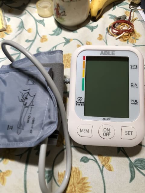 able blood pressure monitor