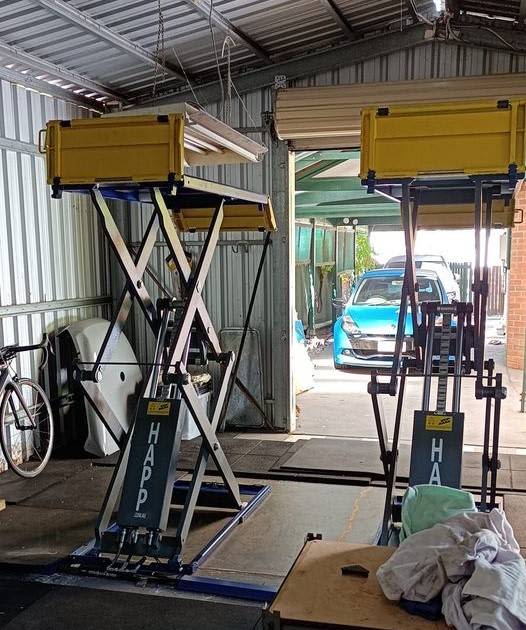 SAVE 1K! Full rise 3T scissor lift HAPP12 5yr wrnty BRIS/freight WH&S