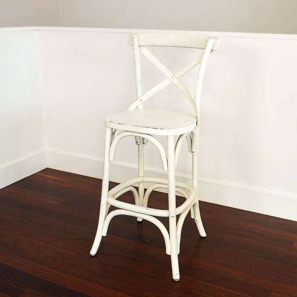 Crossback bar stool with timber seat Stools & Bar stools in Lilyfield