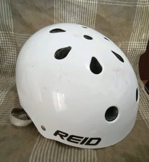 Rollerblade, Half Pipe, Bicycle Helmet Reid White Bicycle Parts