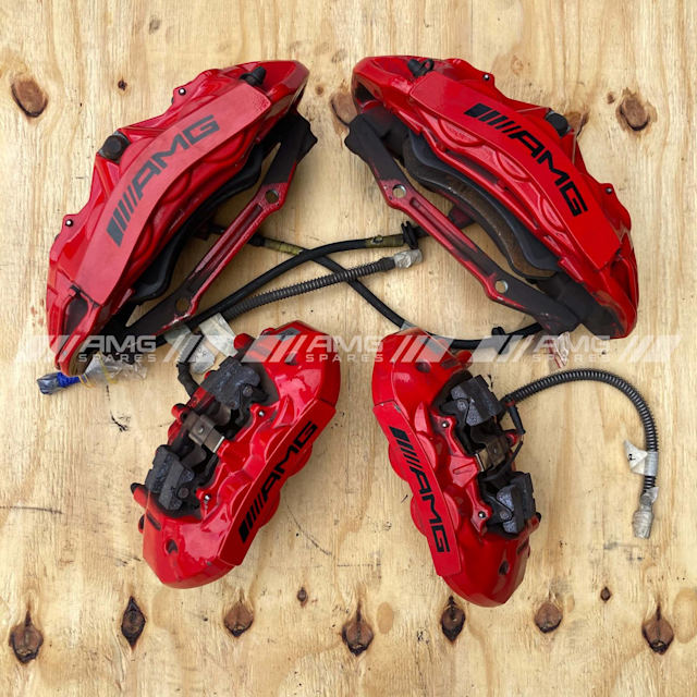 W204 C63 Mercedes AMG Brake Caliper set brembo 2012 Performance Pack