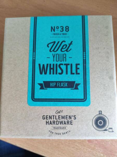 Wet Your Whistle Gentleman's hardware Hip Flask NO 38 | Collectables |  Gumtree Australia Auburn Area - Auburn | 1282301299