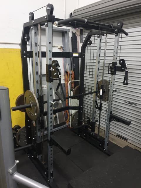 Functional Trainer Cables Smith Machine Kg Weights Gym Fitness Gumtree Australia