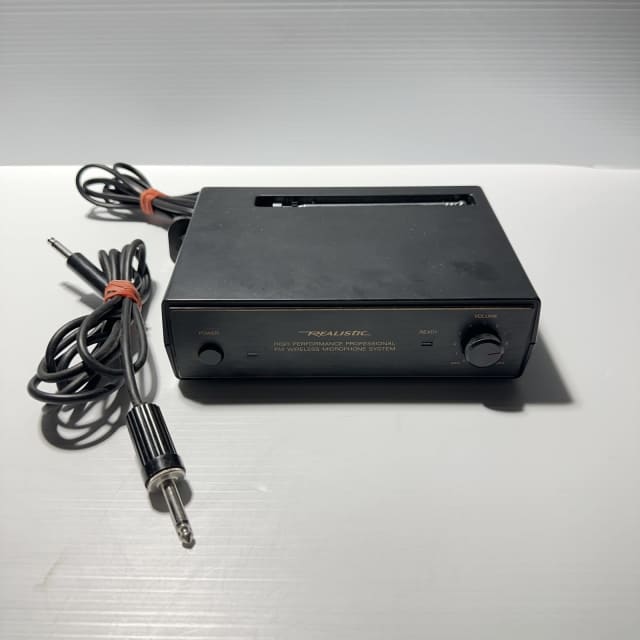 Realistic FM Wireless Microphone System 321224 240v Power Supply
