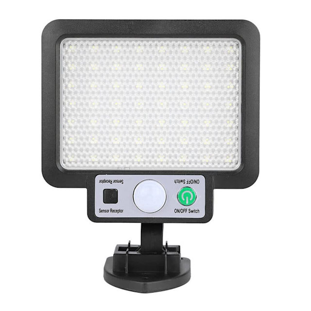 LED Solar Powered Wall Light Outdoor Motion Sensor Lamp Garden Street