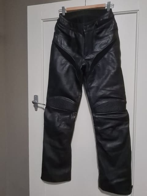 Stella Tyla Leather Pants  Leather motorcycle pants, Leather
