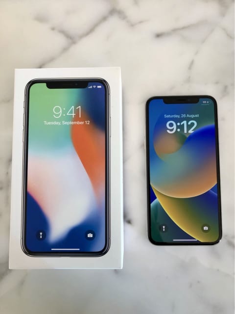 Apple iPhone X iPhone 10 Silver 64GB Unlocked Excellent