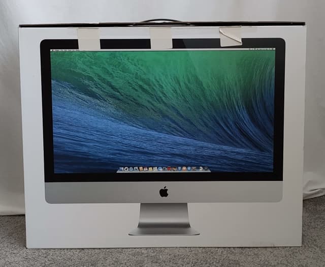 iMac 27 inch box only as new condition | Monitors | Gumtree Australia ...