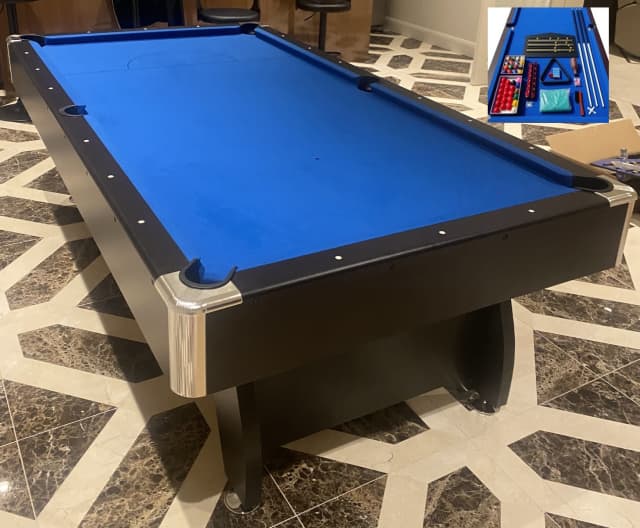 8FT POOL TABLE BILLIARD SNOOKER TABLE Other Sports & Fitness in Logan