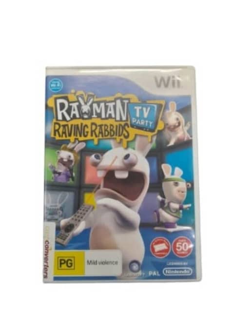 Used Rayman Raving Rabbids TV Party - Nintendo Wii (Used