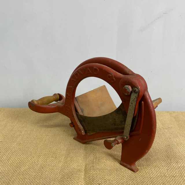 Vintage Red Raadvad Bread Cutter Cooking Accessories in East Gosford