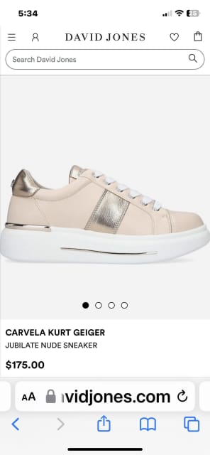 Carvela jubilate sale trainers