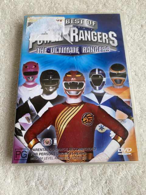 Power Rangers The Ultimate Ranger DVD - CDs & DVDs in Claremont Meadows ...