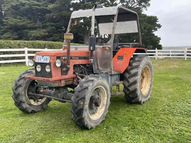 Zetor Tractor 7245 | Farming Vehicles | Gumtree Australia Macedon ...