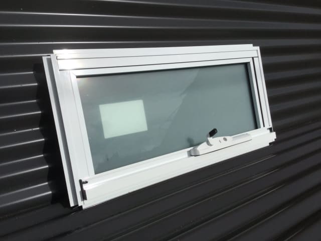 Australian made sliding bathroom windows, available and in stock now ...