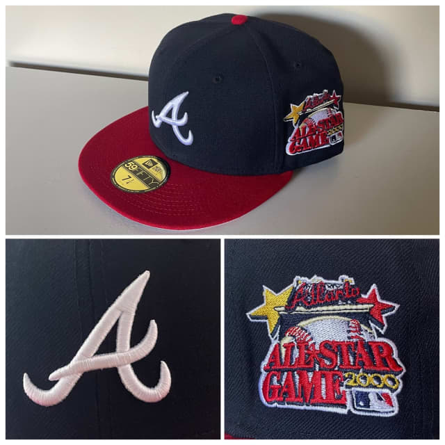 ATLANTA BRAVES “2000 MLB ALL STAR” PATCH NEWERA 59FIFTY FITTED CAP HAT, Accessories, Gumtree Australia Wyndham Area - Werribee