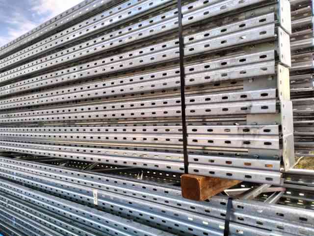 Dexion Style Pallet Racking Frames | 4877mm x 838mm (GALV ...