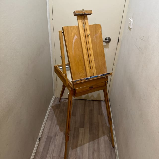 CREATIVE TRAVELING FRENCH STYLE EASELS SOLID WOOD EASEL TRIPOD ADULT