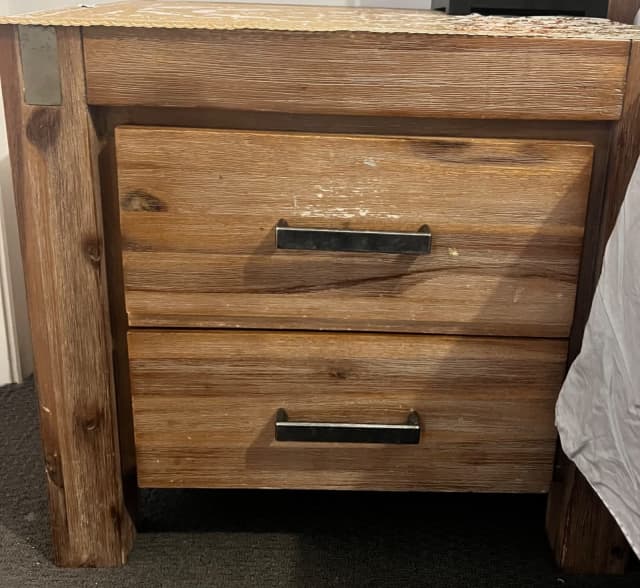 Bedside x 2 for sale Bedside Tables Gumtree Australia