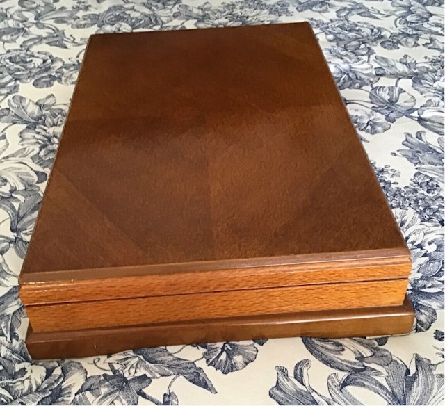 Vintage Cutlery Set Box Now Turned Jewellery Box Reduced Other
