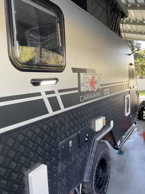 Long Haul Trailers T Rex X13 ensuite caravan with upgrades | Caravans ...